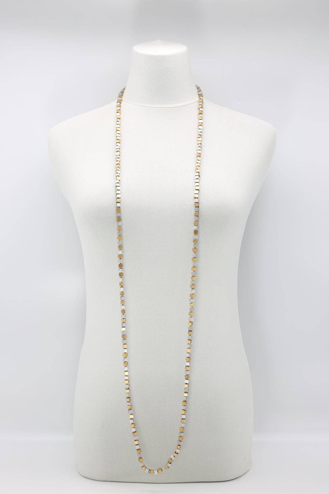 Jianhui London – Engroshandel Perlehalskæde – Den næste Pashmina halskæde Træperler - Mosaic Art54