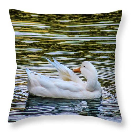 ALMOHADA «EL RETRATO DEL GANSO Y LOS CÍRCULOS DE AGUA» para venta al por mayor de sorayadapuzzostore