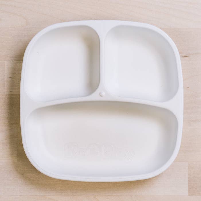 Re-Play Divided Plate - White for wholesale by The World of Good