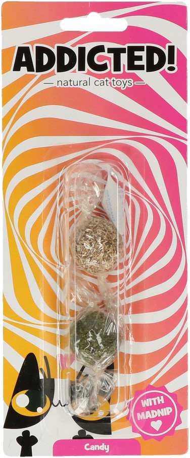 Hofman Animal Care - Wholesale Pet Toy - Cat - Addicted Candy 2 pcs0