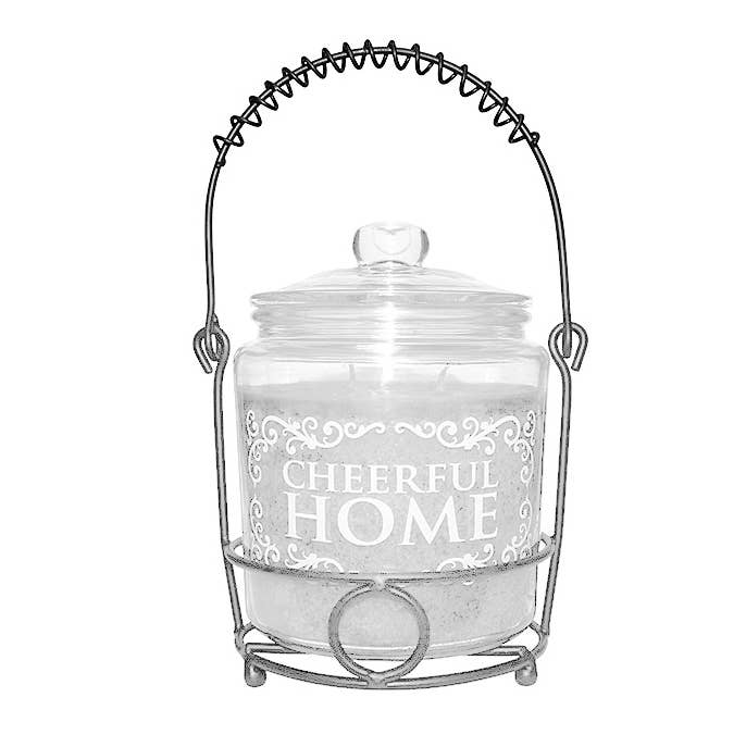 Arcucci Trade Srl - Venta al por mayor Velas en tarros - VELA AROMÁTICA CHEERFUL HOME DE 26 OZ CON PORTAVELAS4