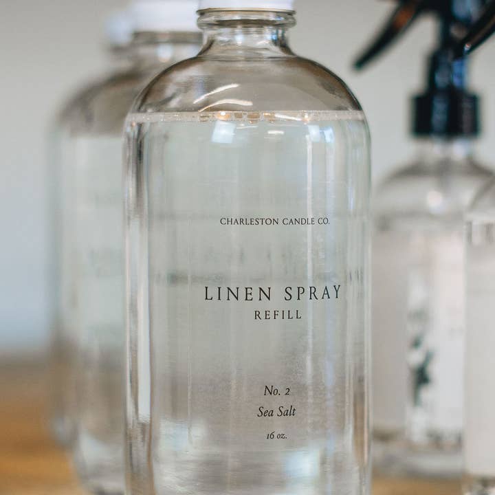 Charleston Candle Co. – Engroshandel Spray til vasketøj – L.02 havsalt linned spray