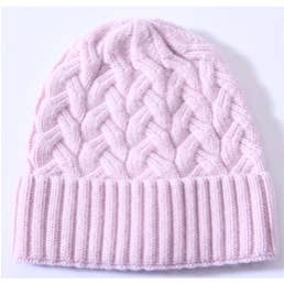 preneLOVE - Wholesale Beanie - Women's - Louise Satin Lined Hat - Classic Cable Knit Design