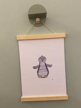 Pinguino con stampa A4 per la vendita all'ingrosso da parte di m.ART – Miriam Popov