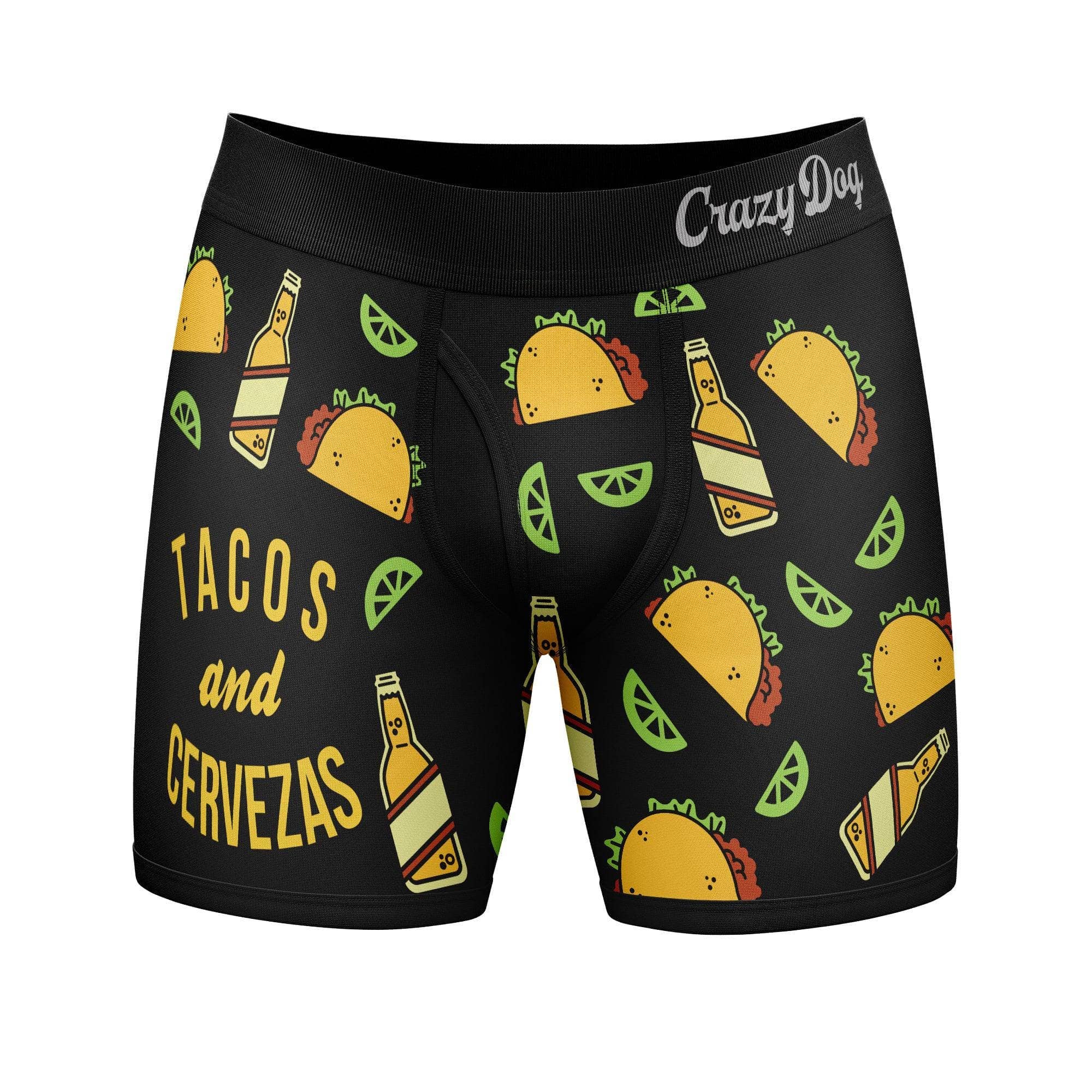 Black Tacos And Cervezas Father's Day Graphic Briefs Underwear for wholesale on Faire0