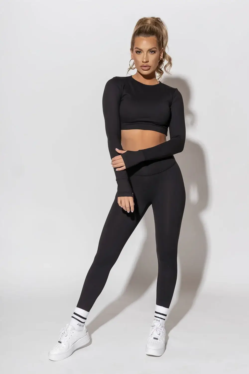 Agent84 – wholesale Athletic/lounge leggings – Women's – Everyday Girlfriend Legging - Black7
