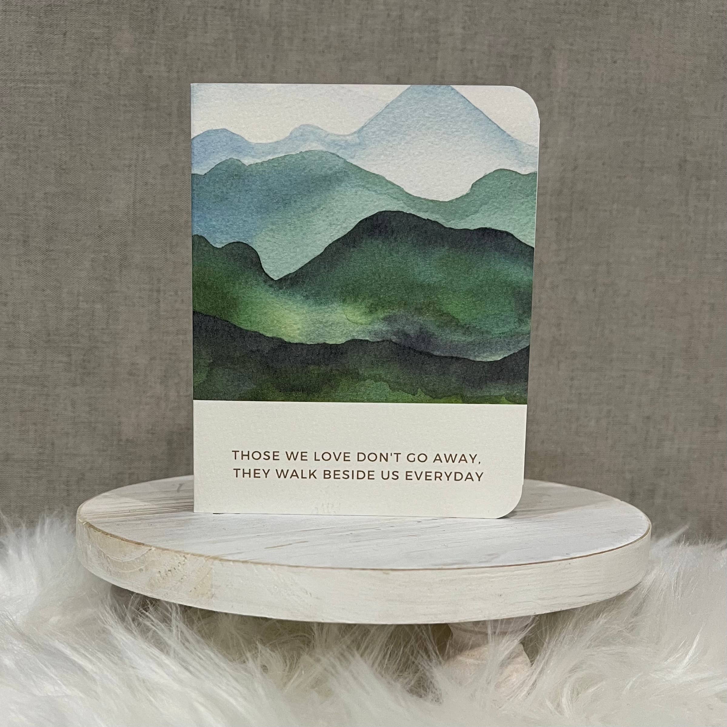 Paper Kuts - Wholesale Sympathy Card - "Walk Beside Us" Sympathy Card, Includes Kraft Envelope0