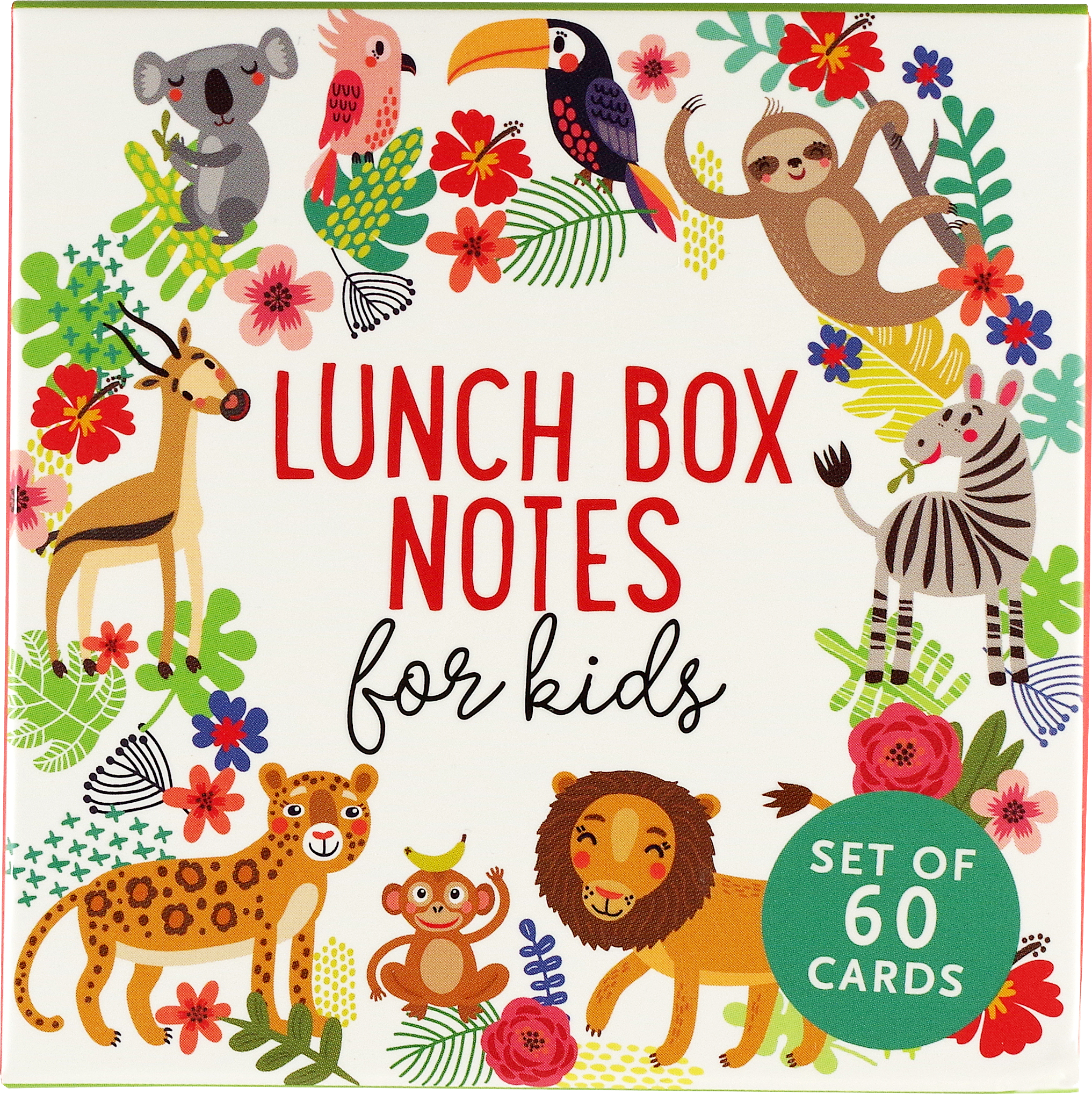 Peter Pauper Press - Wholesale Stationery/Notecard Set - Lunch Box Notes for Kids (Set of 60 Cards)7