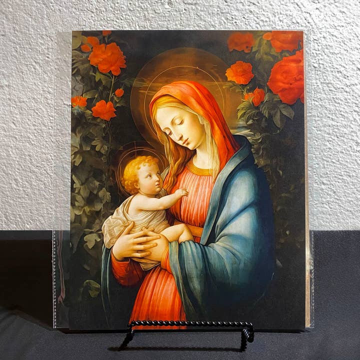 Maria Jesu mor konsttryck, P-RCVM2 Alla storlekar Poster för wholesale av Spiritual Art Supply