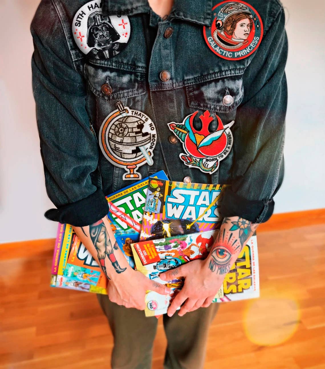 La Barbuda - No U.S. custom fees – wholesale Lapp – La Esperanza Lucha Libre-brodyrmärke från La Barbuda1