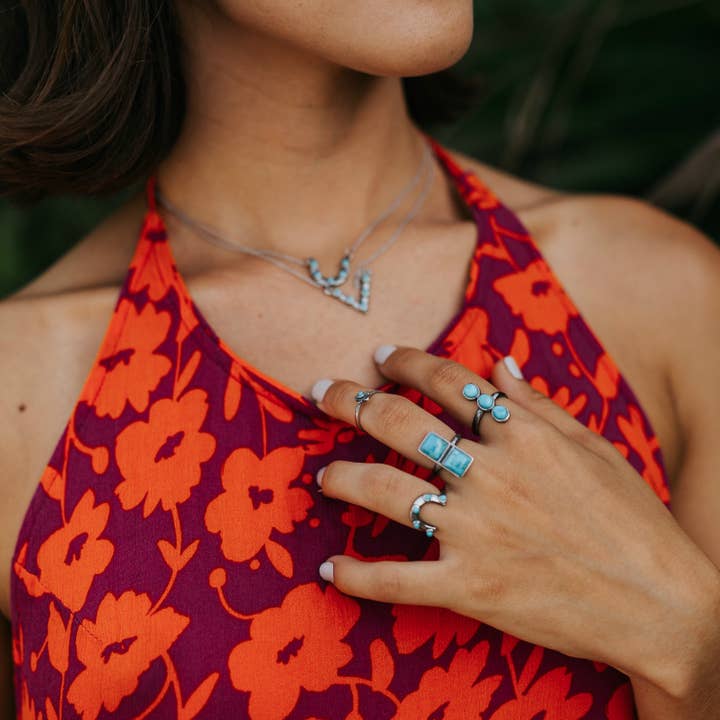 Sowell Jewelry - Wholesale Cocktail/Statement Ring - Imala Turquoise Ring1