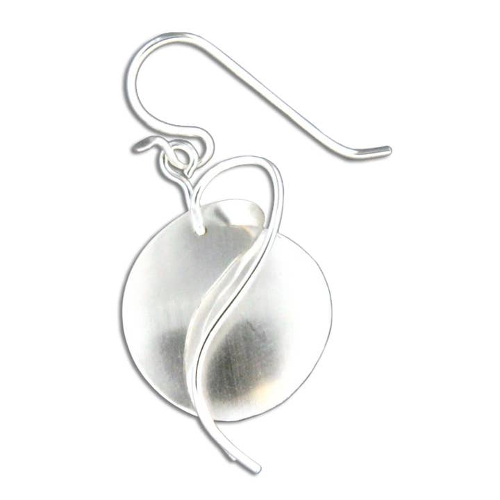 Mark Steel Jewelry - Wholesale Dangle Earrings - Flowing Circle Earring1