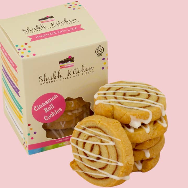 Shubh Kitchen LLC - Wholesale Cookie - Cinnamon Roll Sugar Cookies0