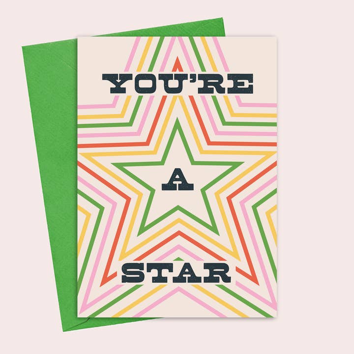 You're A Star Card for wholesale by HollieGraphik