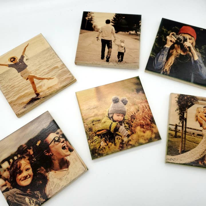 SticksandLasers - Wholesale Decorative Tabletop Object - Custom Wood Tiles