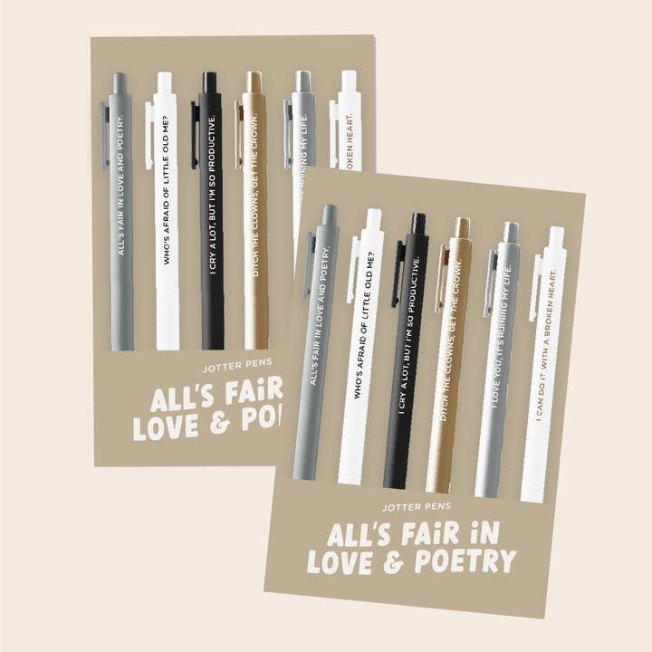 Talking Out of Turn - Wholesale Pen - Swiftie Jotter Sets!! (Taylor's Version)(Topsellers)
10