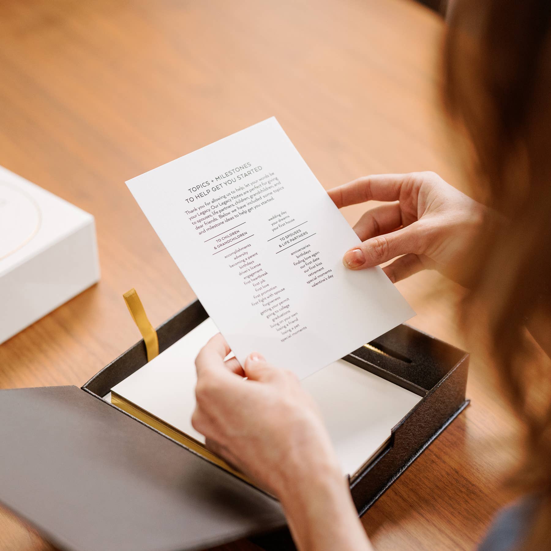 Fine Moments - Wholesale Stationery/Notecard Set - Legacy Notes – Boxed Cards Keepsake2