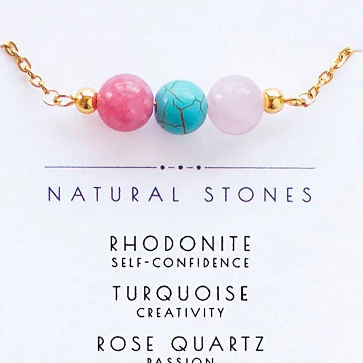 Gypsy Soul - Wholesale Beaded Bracelet - Dainty Stone Healing Friendship Bracelet - Assortment 6 Pcs15