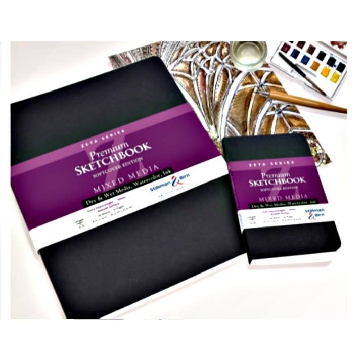 Stillman & Birn Carnet de croquis pour médias mixtes - Série Zeta pour la vente par Exaclair