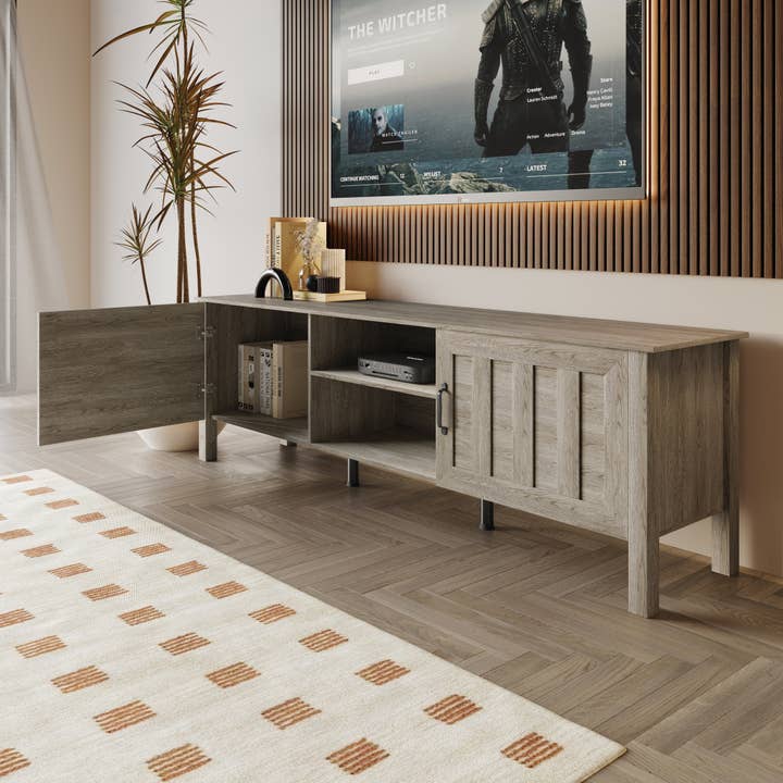 Home Design - Wholesale Console Table - Home Design Opelika 71" TV Stand9