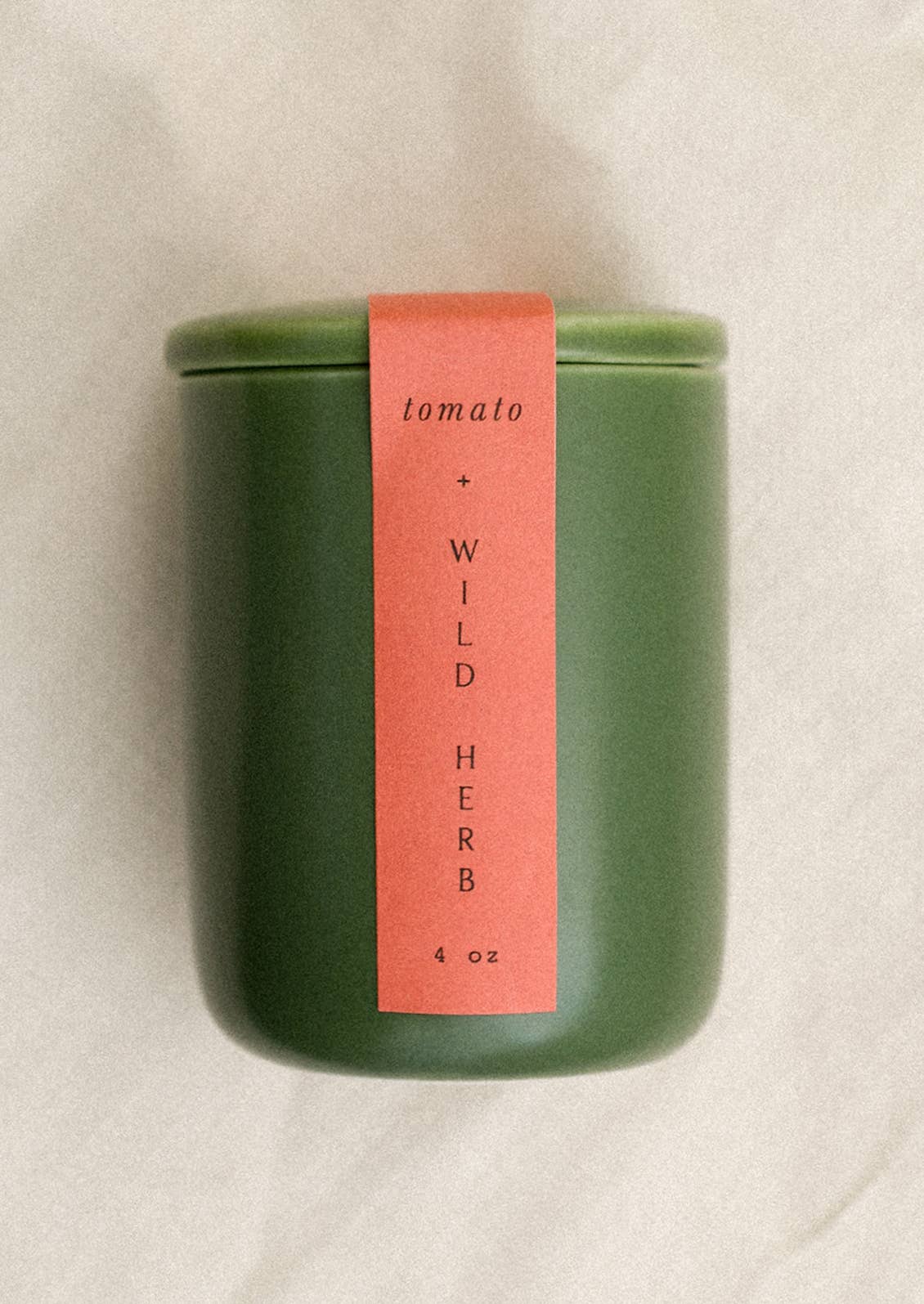 LEIF - Wholesale Jar/filled candle - MINI BOTANIST CANDLE in ceramic jar | tomato & wild herb