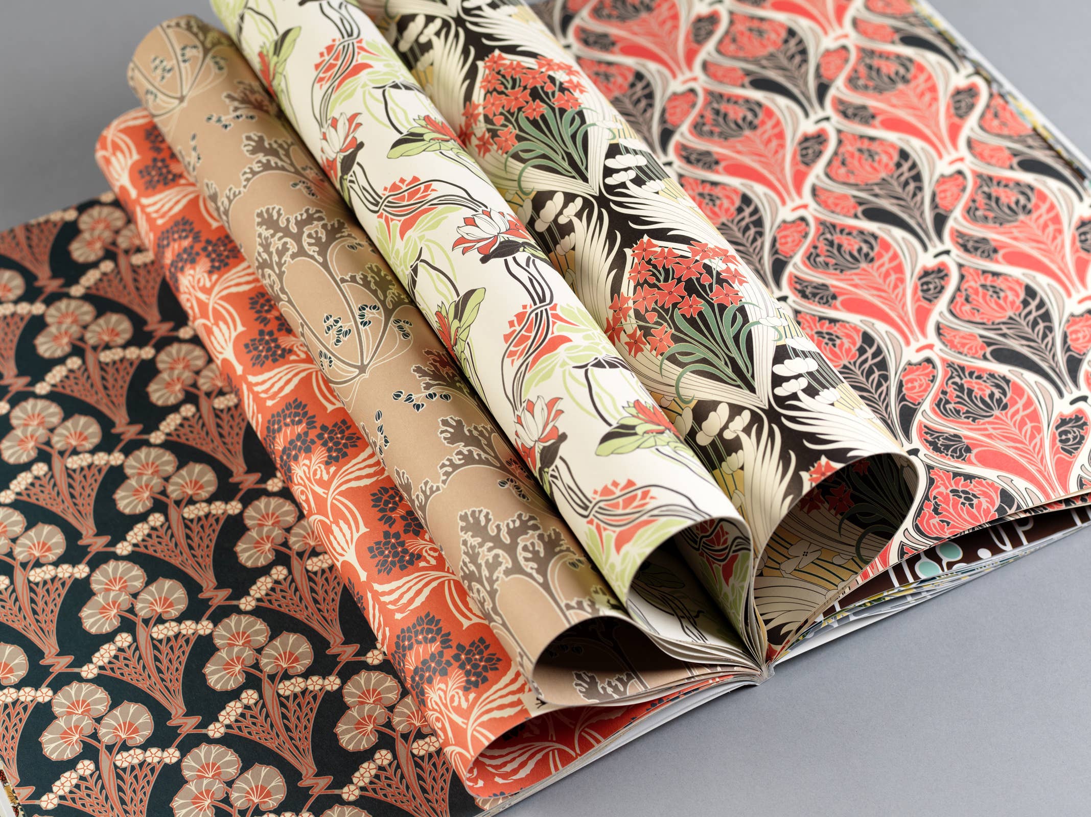 Pepin Press - Wholesale Flat Wrap - Art Nouveau Gift & Creative Paper Book Vol 873