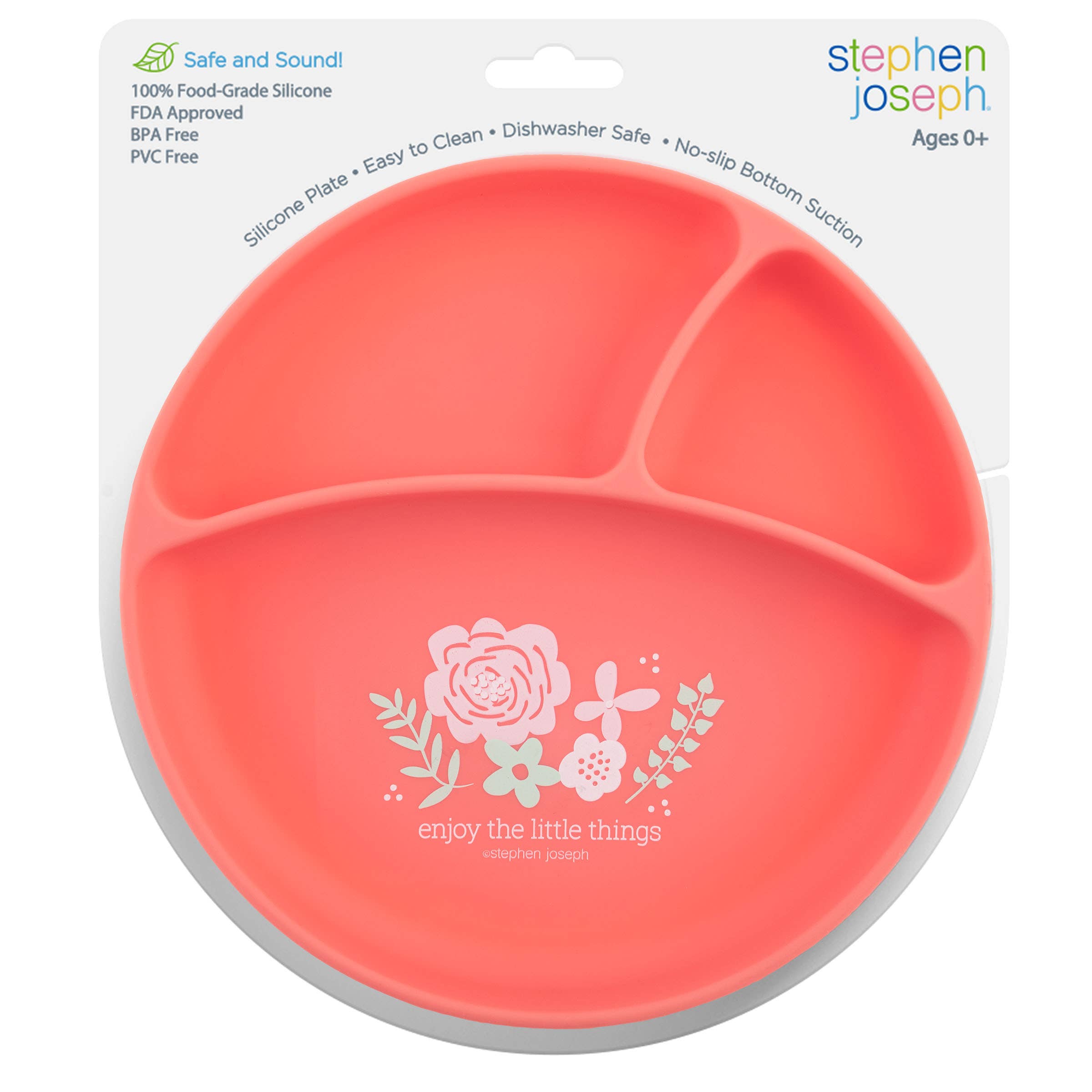 Stephen Joseph Gifts - Wholesale Dinner Plate - Kids & Baby - Suction Cup Silicone Plate6