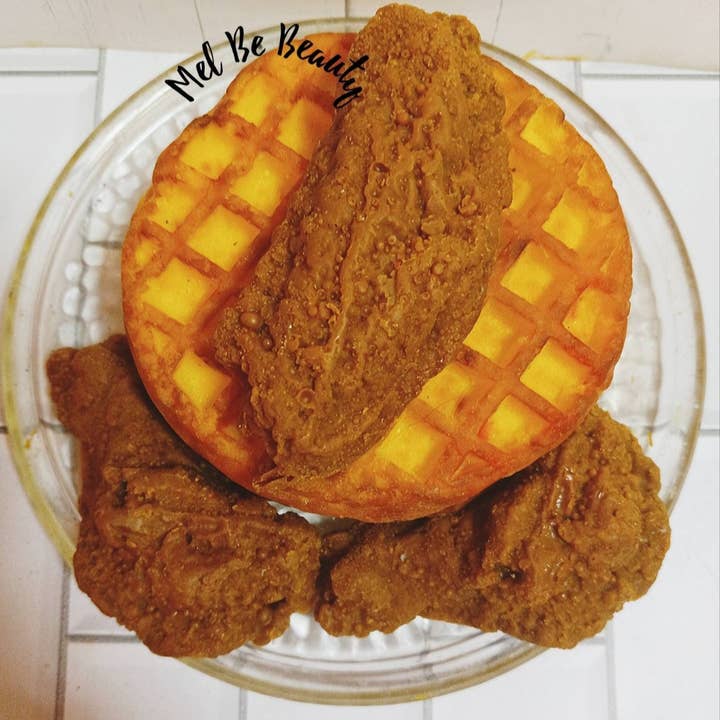 Chicken and Waffles Wax Melts for wholesale by Mel Be Beauty