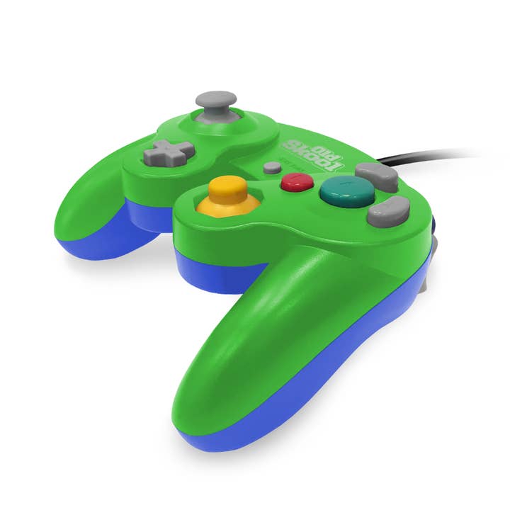 Green GameCube Controller Green/Blue for wholesale on Faire