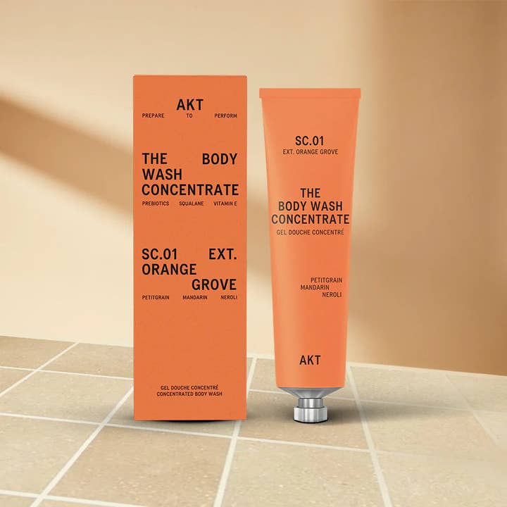 AKT London - Wholesale Body Wash/Shower Gel - AKT Body Wash Concentrate SC.01 Orange Grove