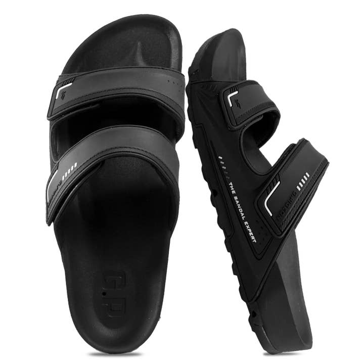 Piroga: 1545 Preto por atacado de Gold Pigeon Shoes