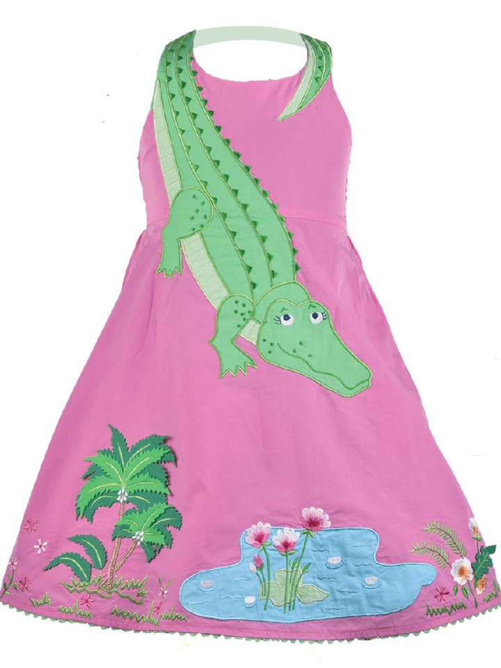 Alligator-Kleid für den Großhandel von Cotton Kids