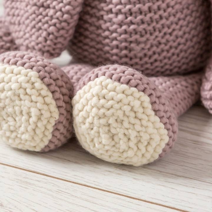 Wool Couture Company – wholesale Knitting/Crochet Supplies – Giant Mabel Bunny Knitting Kit