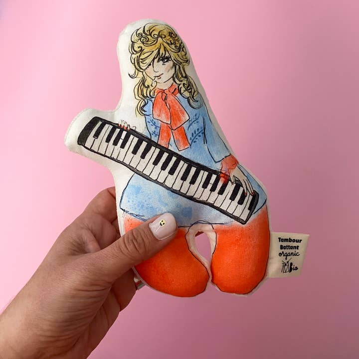 Tambour Battant - Wholesale Handheld Rattle - Baby - Lady Dada rattle1