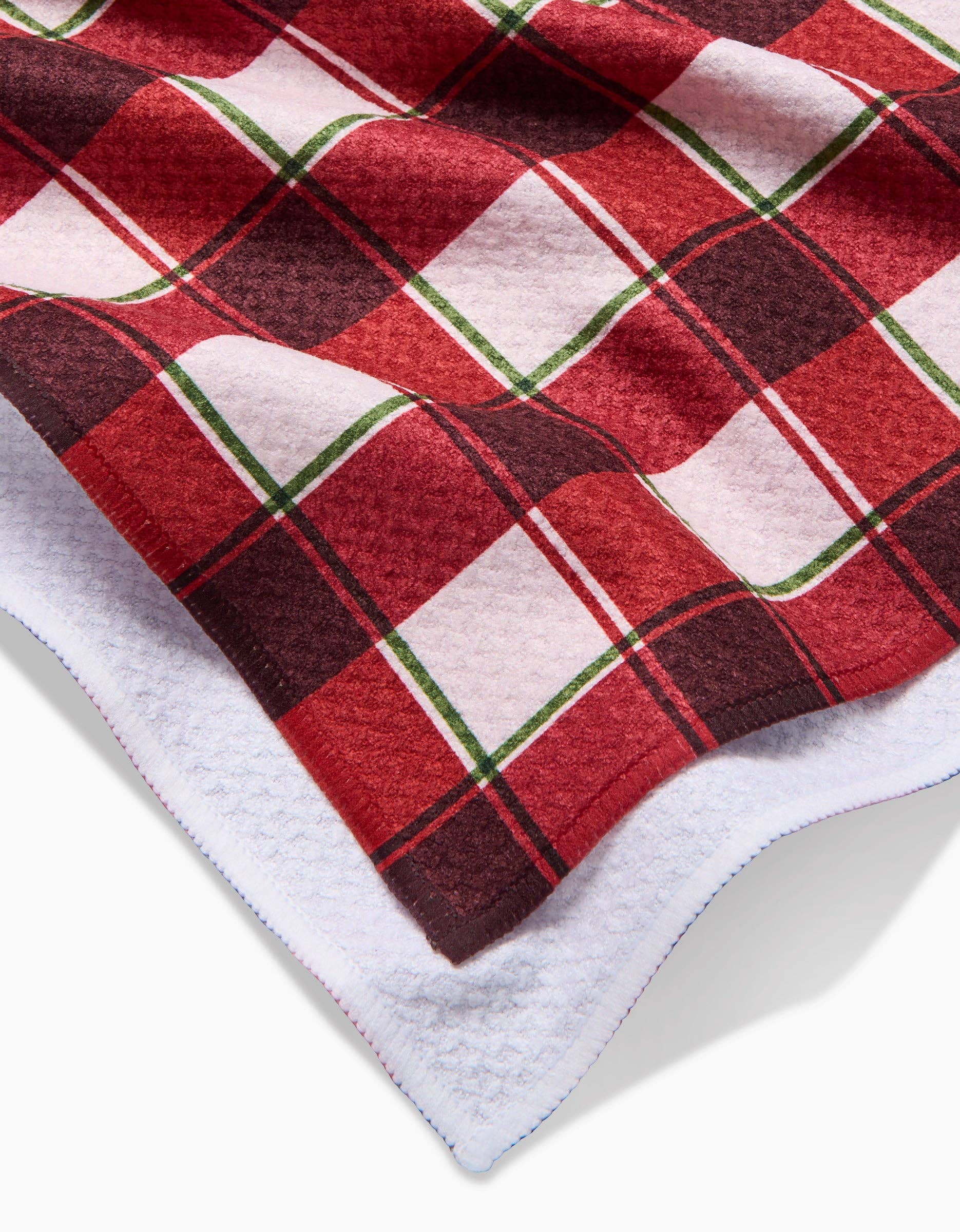 Geometry - Wholesale Tea Towel - Jingle Plaid1