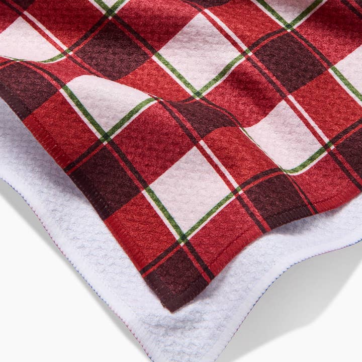 Geometry - Wholesale Tea Towel - Jingle Plaid1