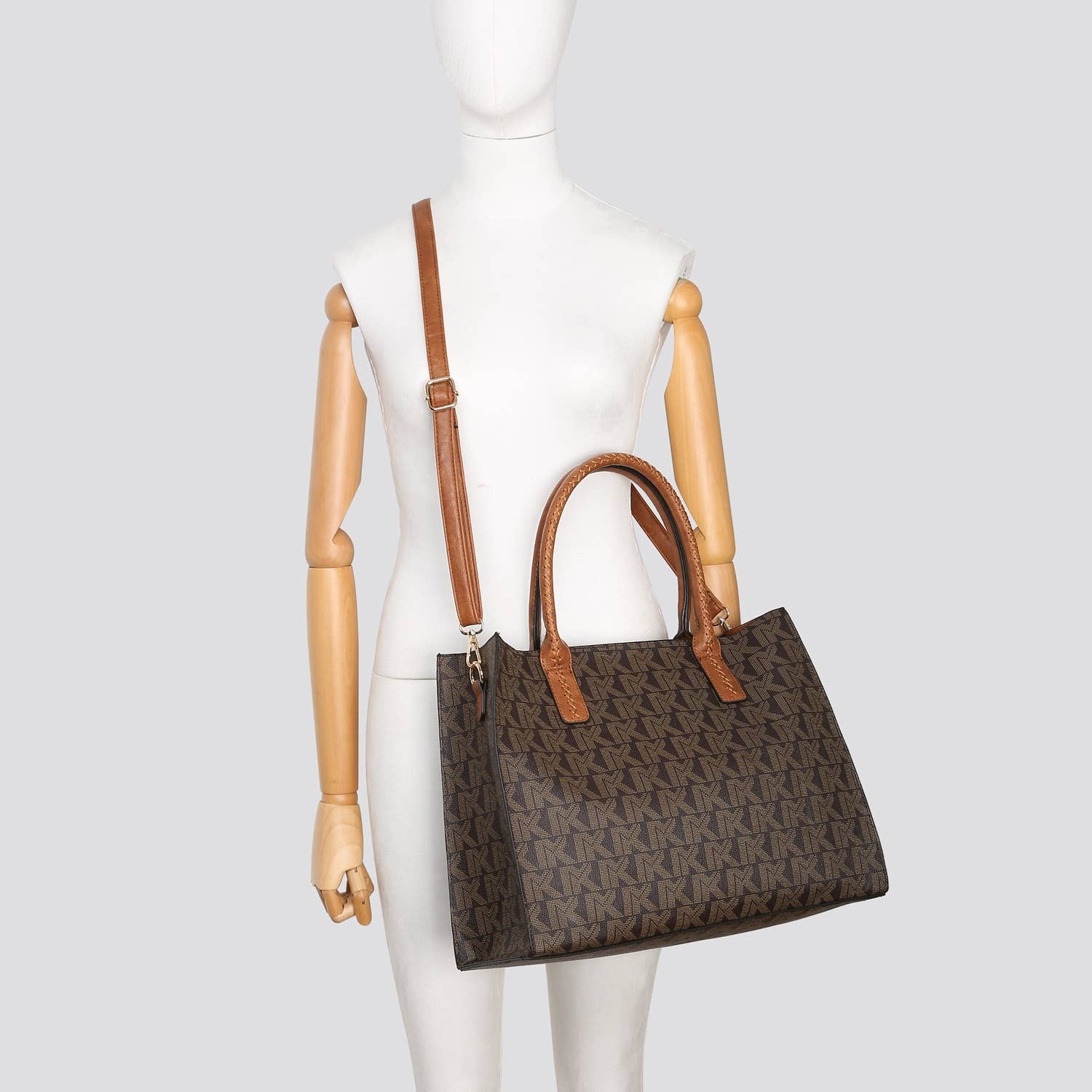 House of Milano – wholesale Tote bag – Women's – 1123  Faux Leather Set Bag8