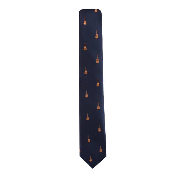 AusCufflinks - Wholesale Necktie – Men’s - Guitar Skinny Tie8