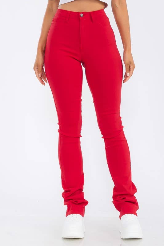 JBLA FASHION - Wholesale Pants - Women's - 2404-High Waisted Super Stretch Stacked Pants10