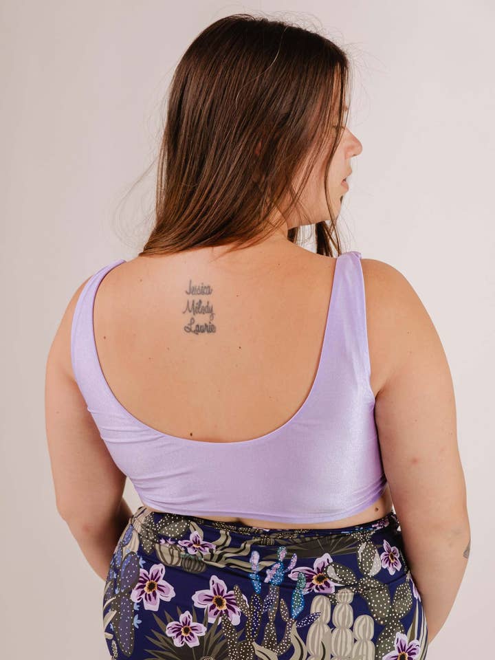Mimi & August – wholesale Bikiniöverdelar – Dam – Tahiti Lila Bralette Bikinitopp