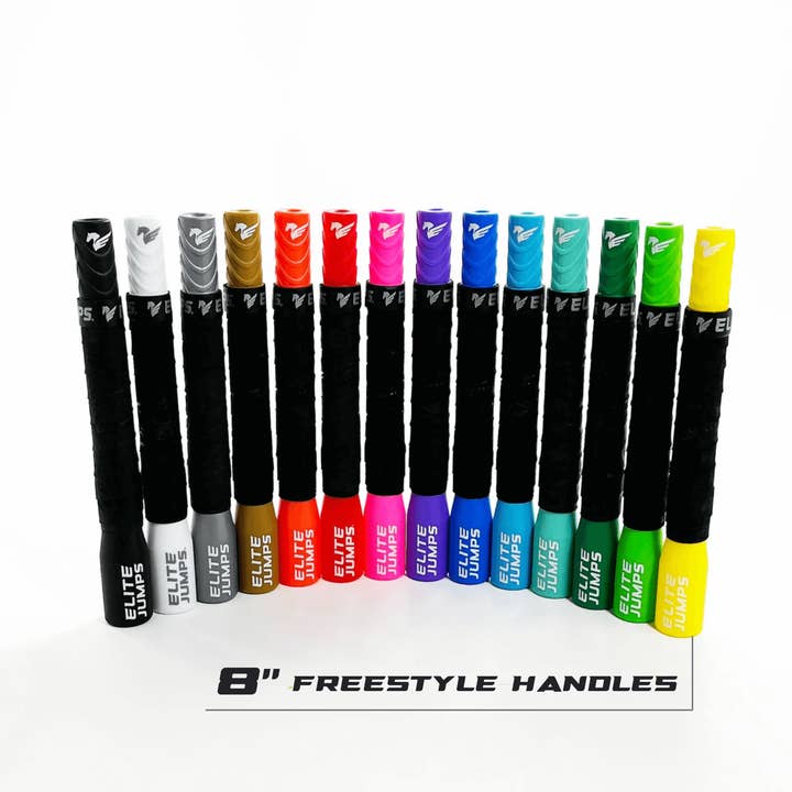 Fit 8" Long Jump Rope Handle – Single for wholesale by Elite Jumps