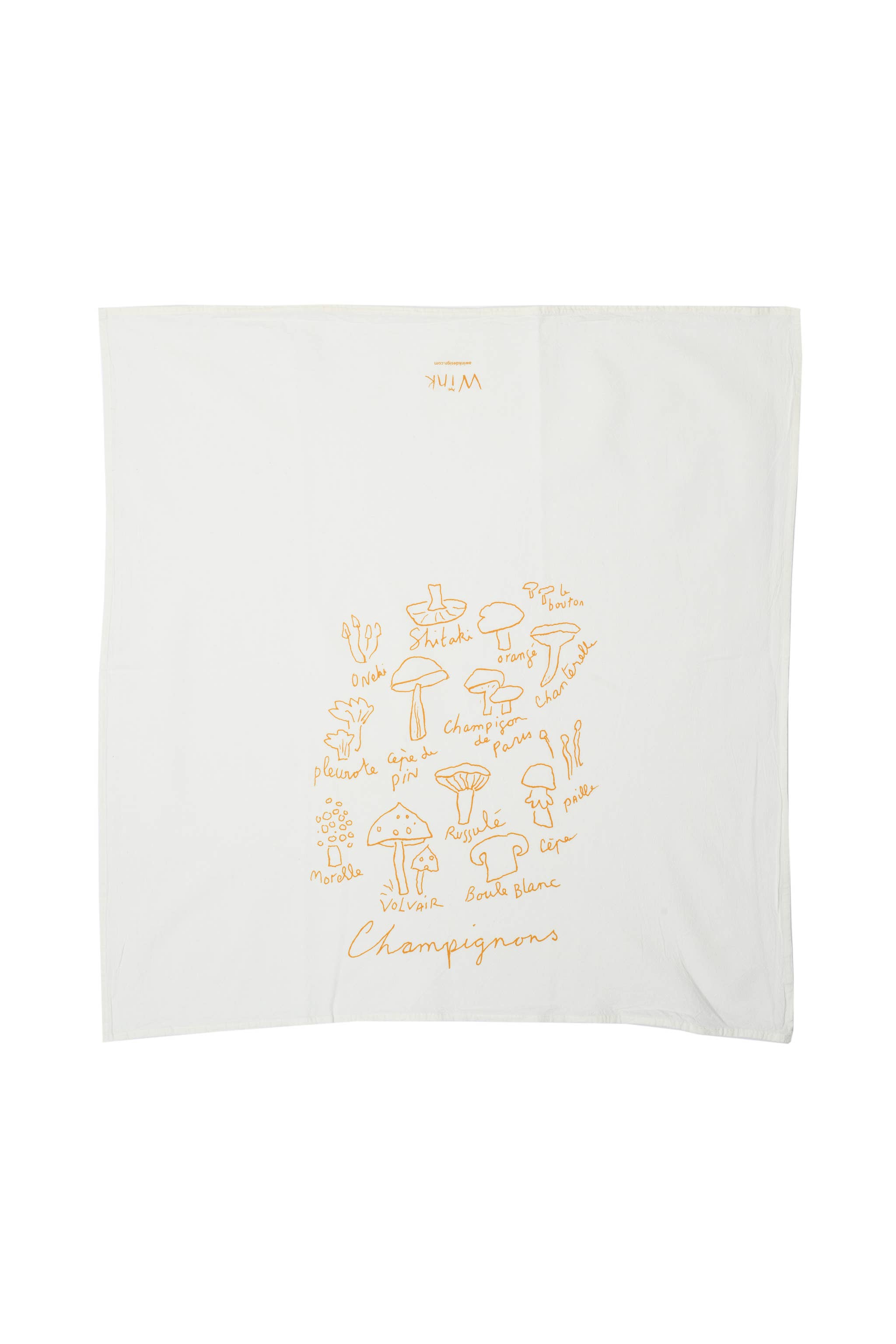 a wink design - Wholesale Tea Towel - champignon tea towel1