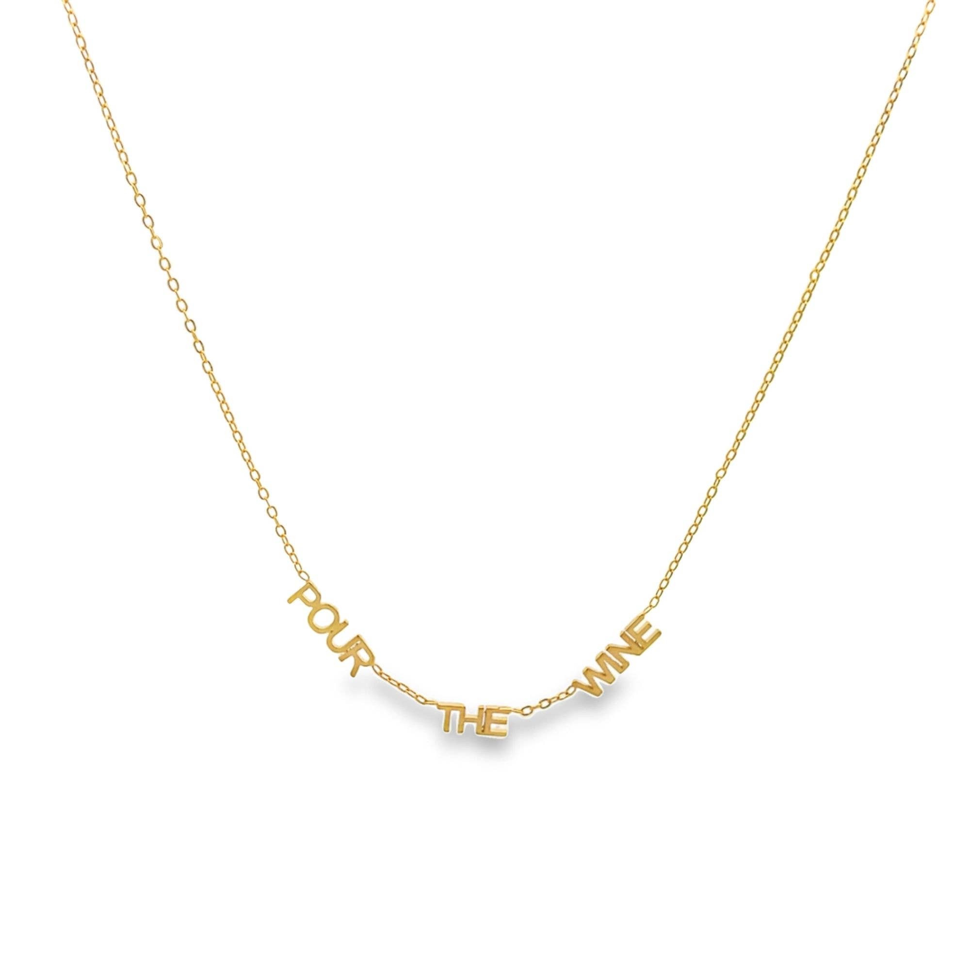 MIA Jewelry - Wholesale Pendant/Charm Necklace - Pour The Tequila Necklace, Pour The Rose Necklace, Pour The Whiskey Necklace (G75)2