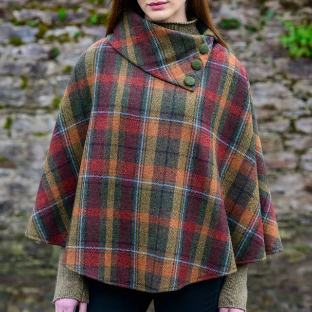 Wholesale Ladies 100% Wool Poncho 321 for your store - Faire Wholesale Ladies 100% Wool Poncho 321 for your store - Faire