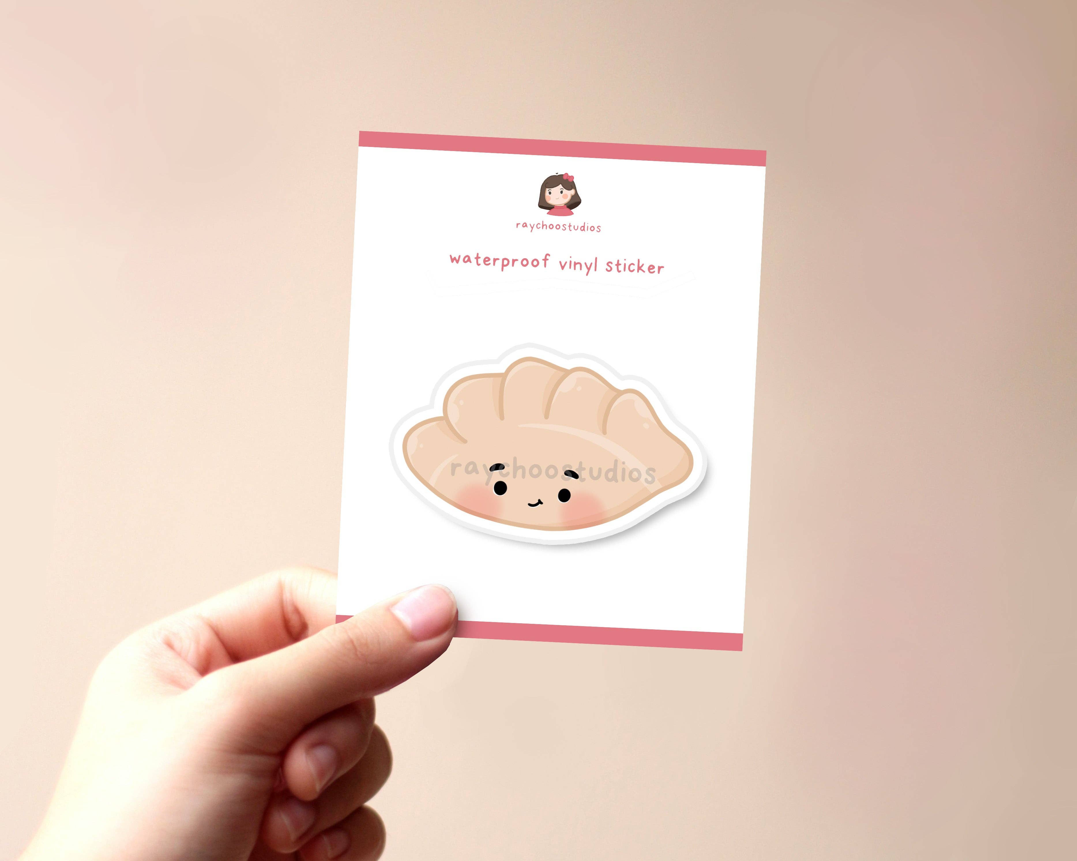 Raychoo Studios Inc. - Wholesale Sticker - Gyoza Vinyl Sticker2