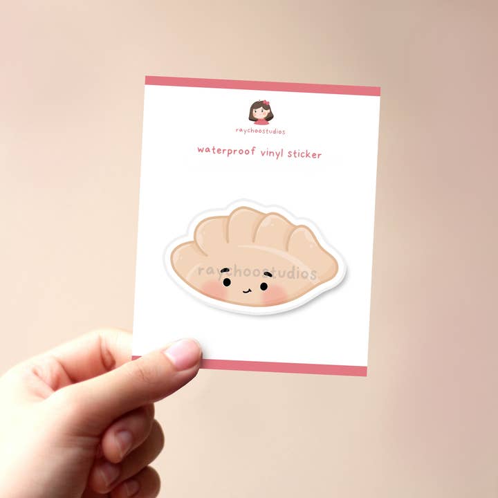 Raychoo Studios Inc. - Wholesale Sticker - Gyoza Vinyl Sticker2