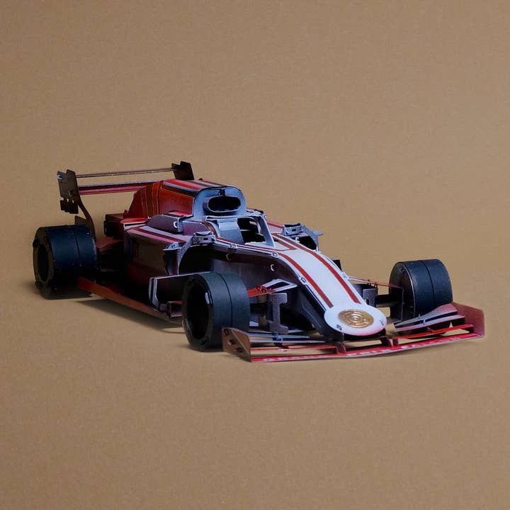 METAL-TIME INC. - Venta al por mayor Kit de manualidades - Modelo mecánico DIY de coche de carreras de F1 Grand Prix Falcon9
