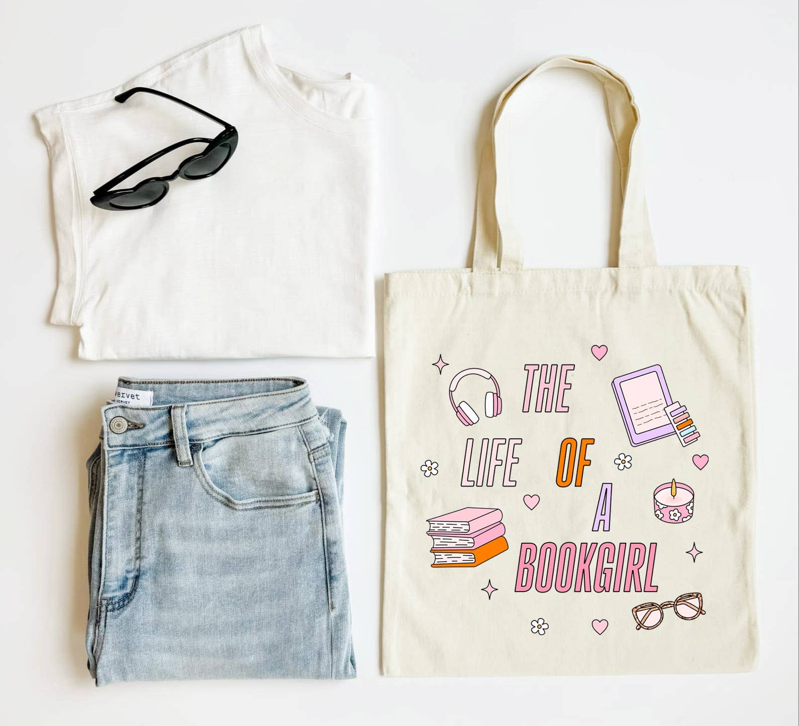 Mugsby - Wholesale Tote Bag - Women's - Book Lover Tote Bag – Life of a Book Girl