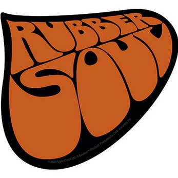 Pegatina del logotipo de Rubber Soul de The Beatles para venta al por mayor de Gypsy Rose