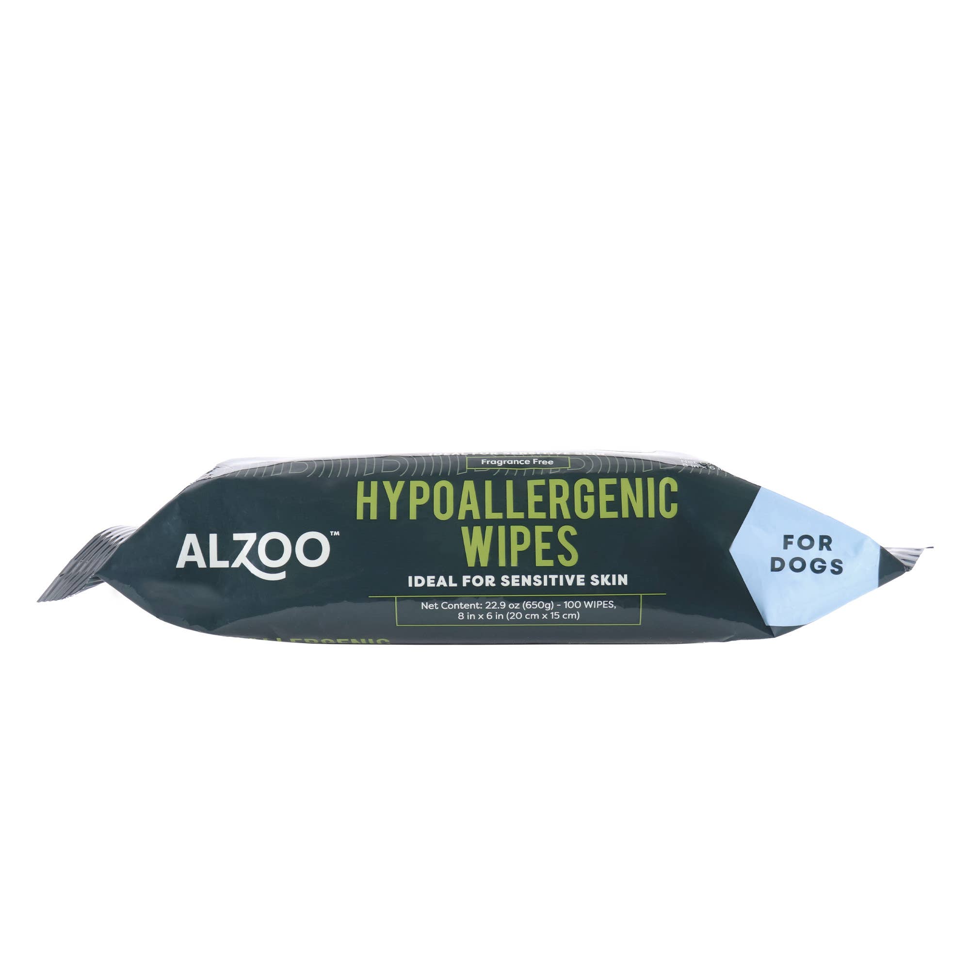 ALZOO - Wholesale Pet Grooming Aid - Dog - ALZOO PLANT-BASED HYPOALLERGENIC WIPES 100CT1